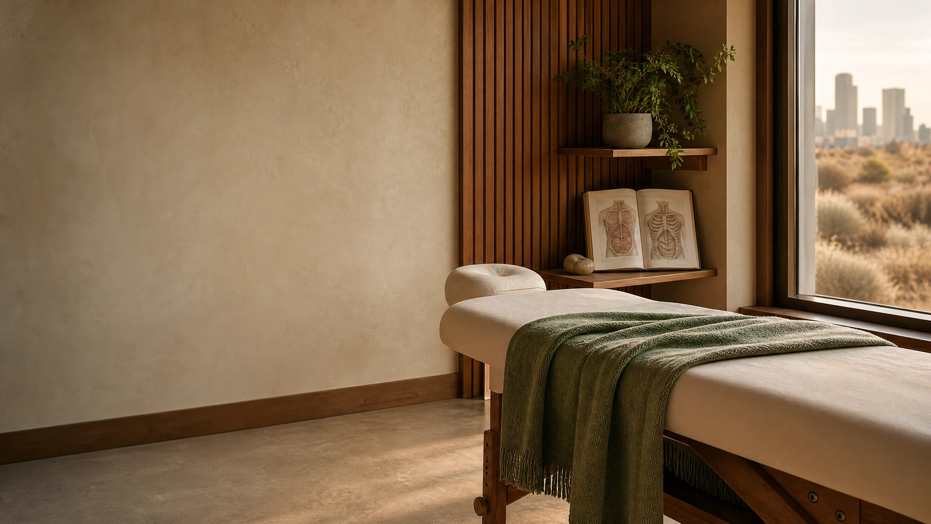 Visceral Manipulation treatment environment at LoDo Physical Therapy